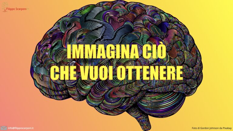 immagina ciò che vuoi ottenere